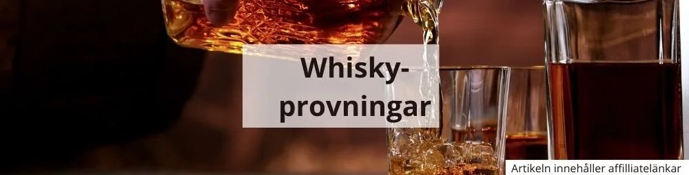 whiskeyprovningar i Stockholm