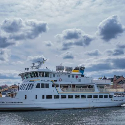 Båt i Stockholms skärgård