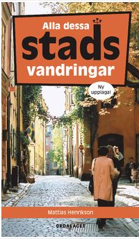 Bok om stadsvandringar i Stockholm