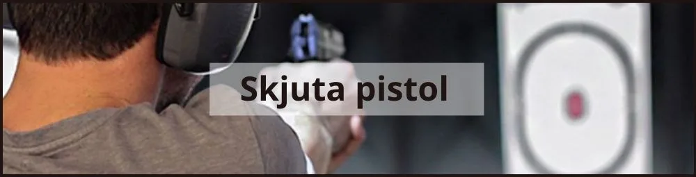 skjuta pistol