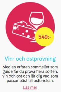 vin och ostprovning