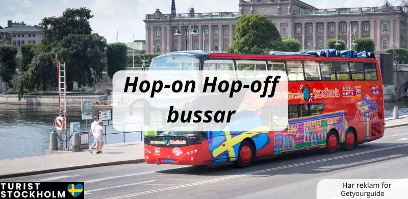 hop on hop off bussar