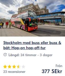 stockholm hop on hop off