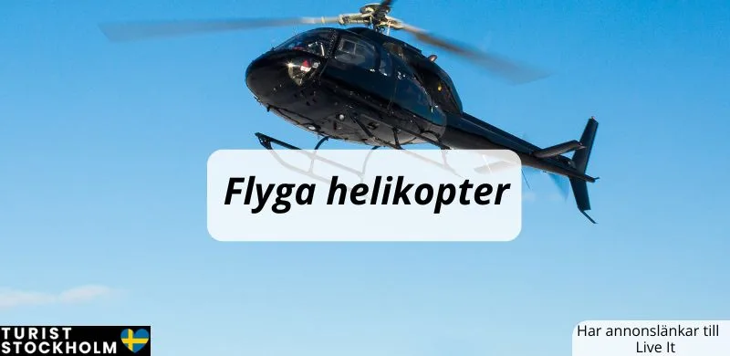 flyga helikopter