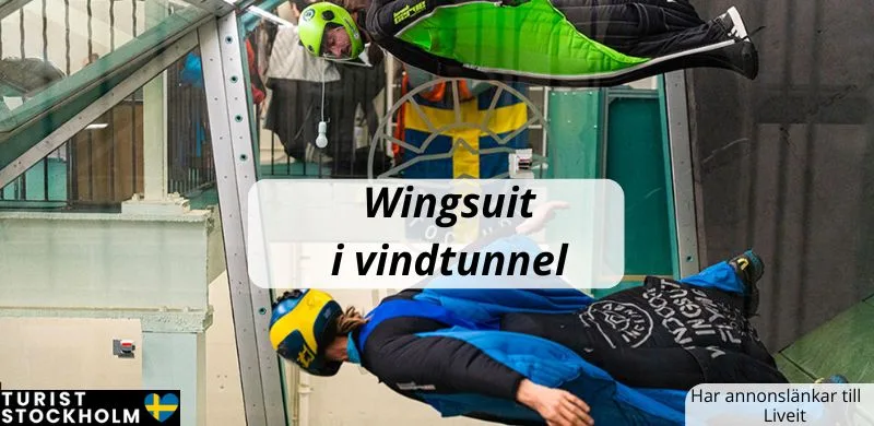 Wingsuit i vindtunnel
