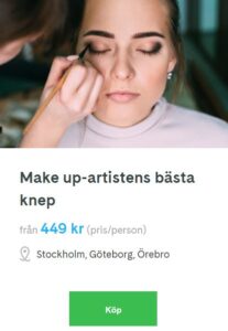 make up kurs i stockholm