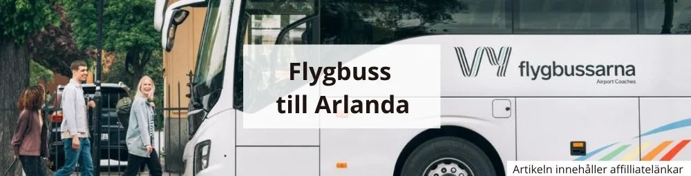 Boka flygbuss till Arlanda