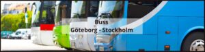 Buss Stockholm -Göteborg
