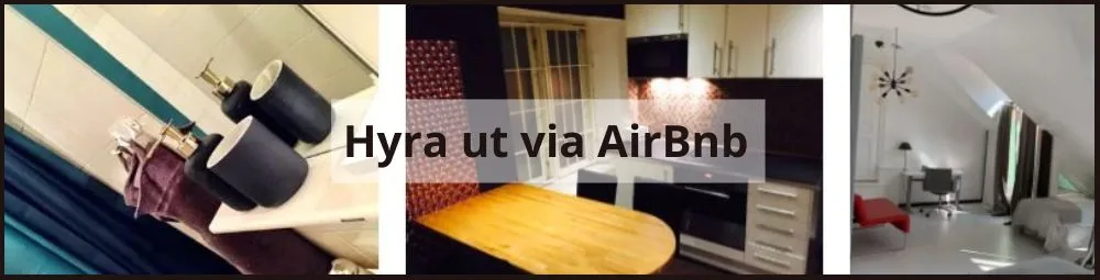 hyra ut via airbnb