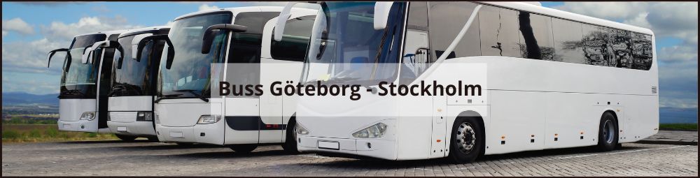 buss göteborg stockholm