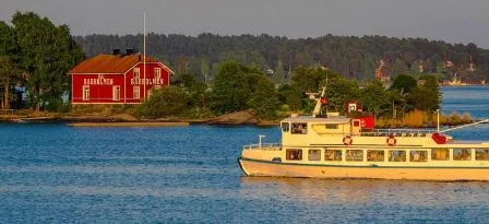 skärgårdskryssning med räkbuffe