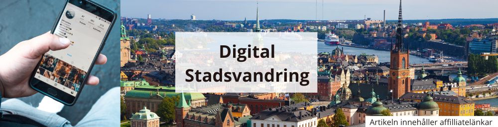 Digital stadsvandring i Stockholm