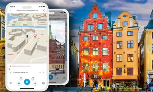 Stockholm audioguide i två timmar