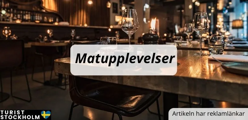 Matupplevelser i Stockhom