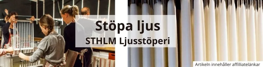 Stöpa ljus i Stockholm