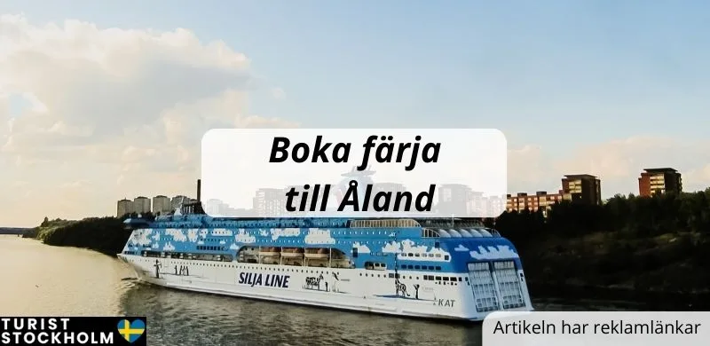 färja till åland