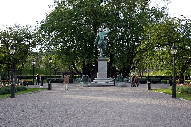 KARL XII SATY I KUNGSTRÄDGÅRDEN