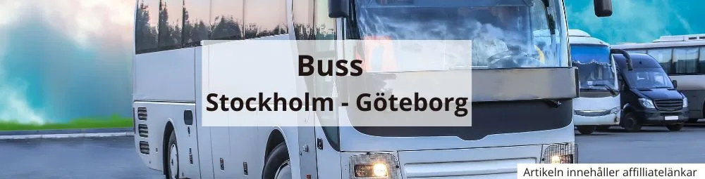 buss mellan stockholm och göteborg