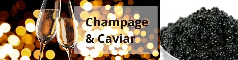 champagneprovning med caviar