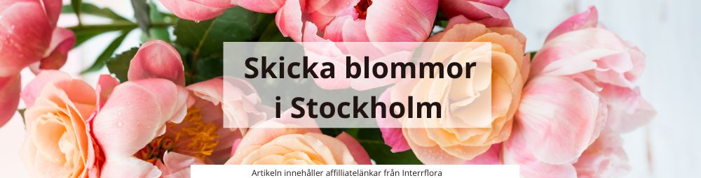 sicka blommor i stockholm