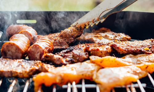 Grillat kött