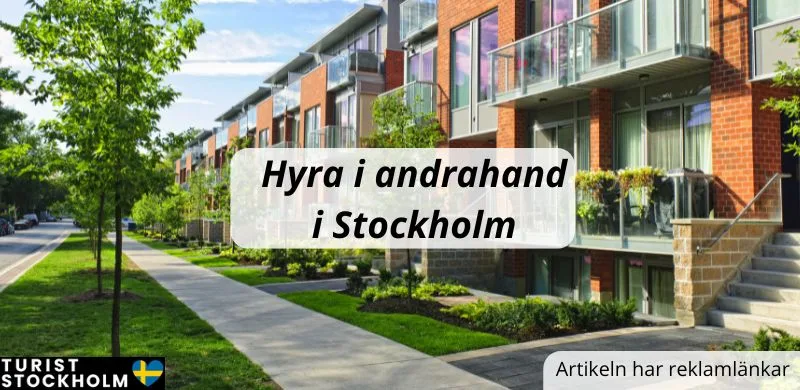 Lägenheter och texten Hyra i andrahand