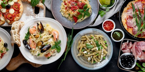 Italiens mat från matlagningskurs