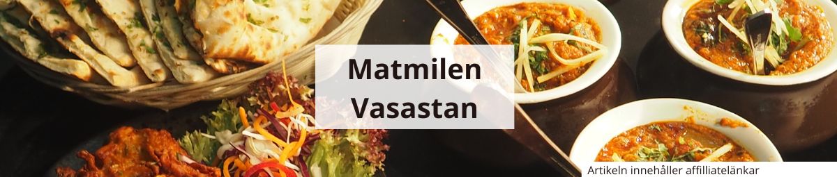 Bannerbild med texten Matmilen Vasastan